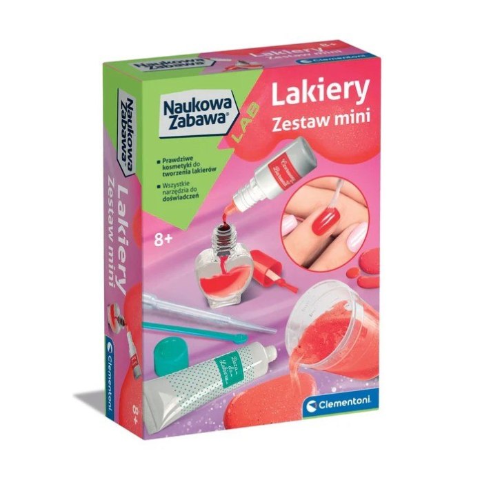 Mini laboratorium naukowe lakierów do paznokci dla dzieci